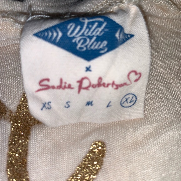 Wild blue crop top - Picture 4 of 5